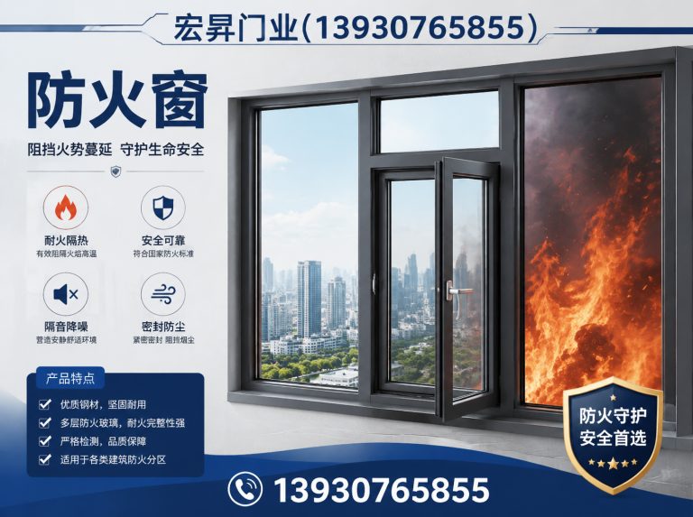 海兴县防火窗展示图